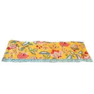 Waverly Modern Poetic Valance Sunshine Colorway Cotton Vibrant Boho Aesthetic